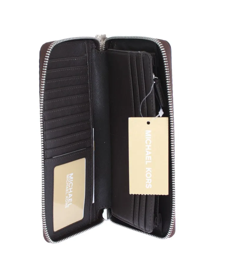 Beige JET SET ITEM Continental Wallet