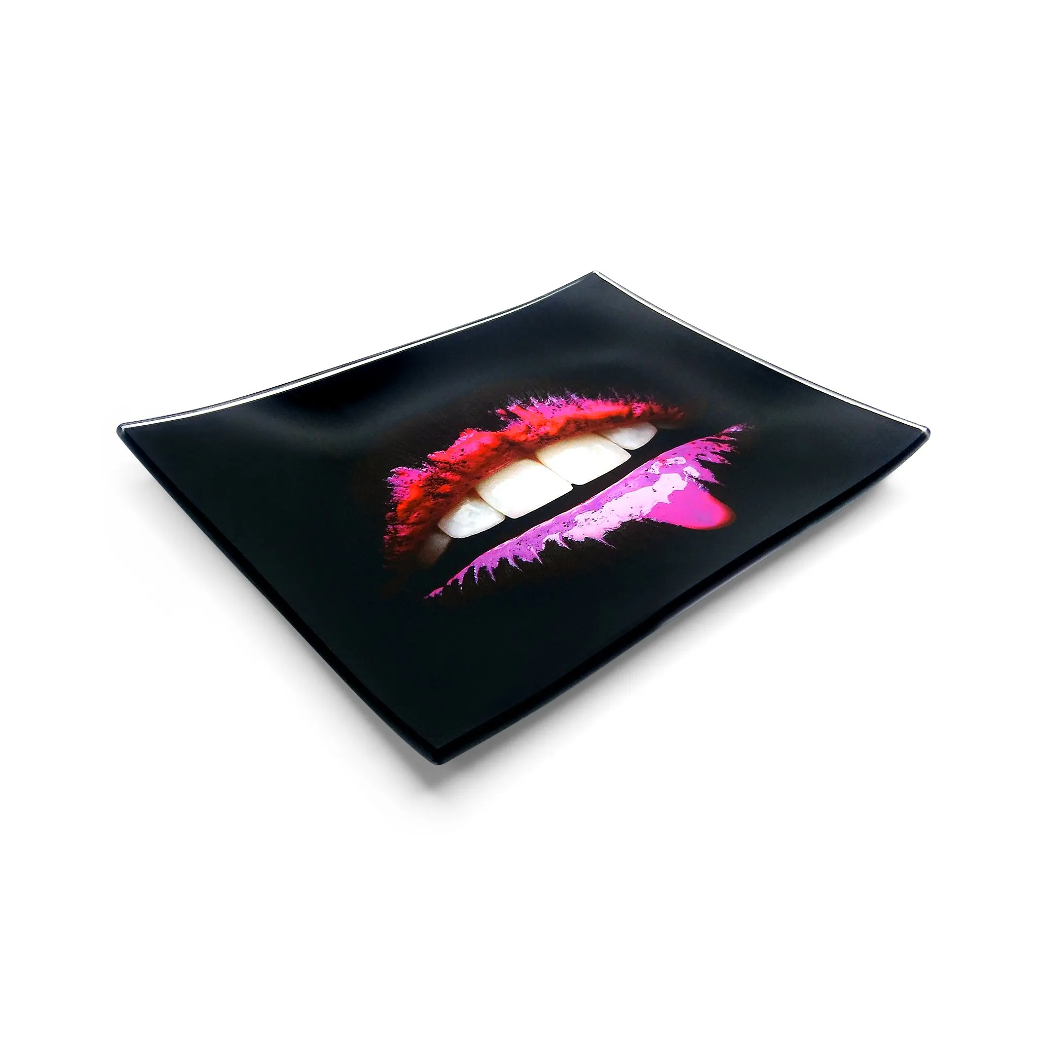 Custom Glass Rolling Tray Full Printing