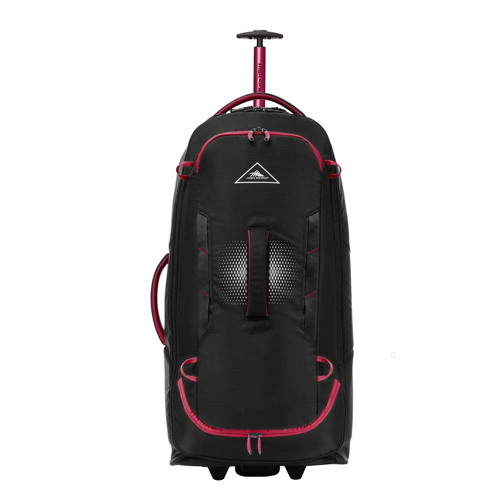 High Sierra Composite V4 84cm Wheeled Duffel Black/Red