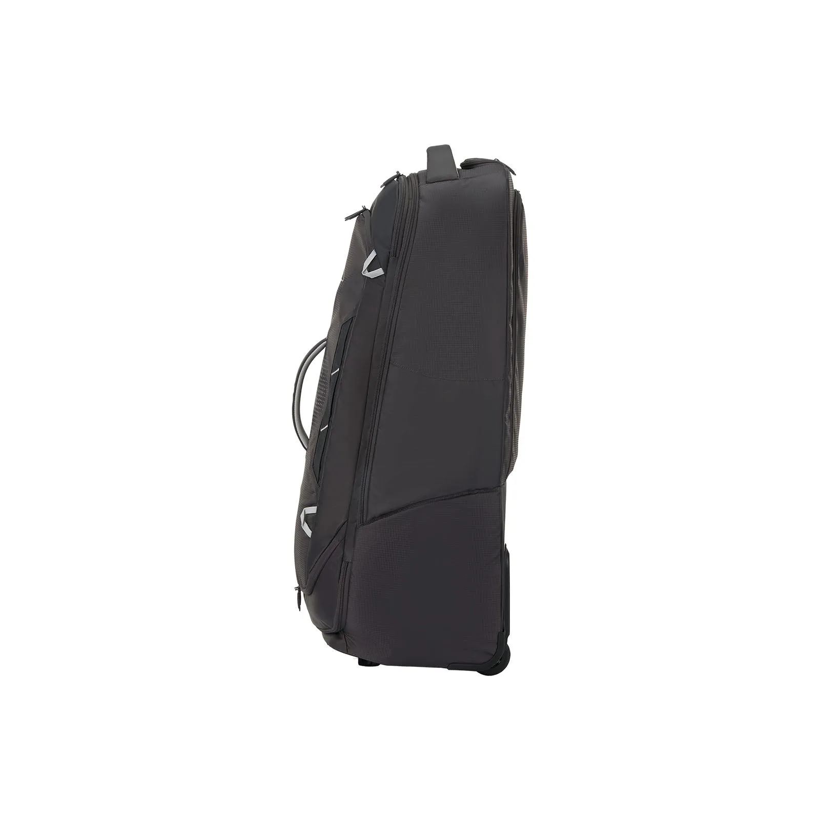High Sierra Composite V4 84cm Wheeled Duffel Silver Metal Grey