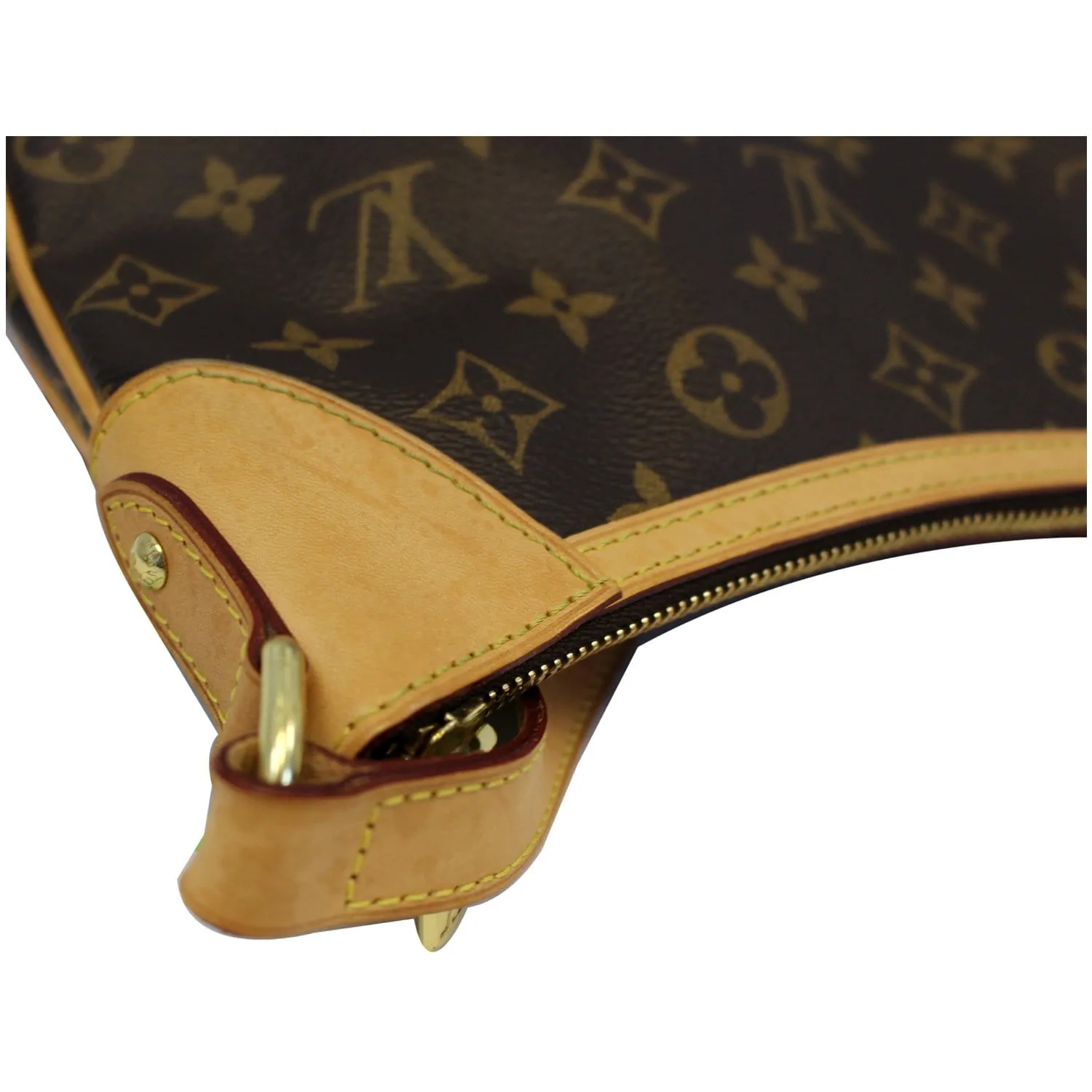 LOUIS VUITTON Odeon PM Monogram Canvas Shoulder Crossbody Bag Brown