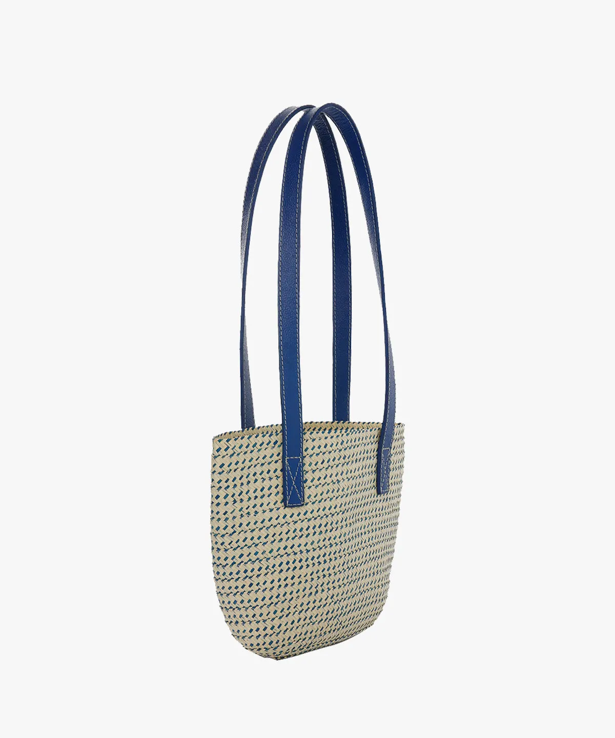 Marcial Mini in Raffia and Leather