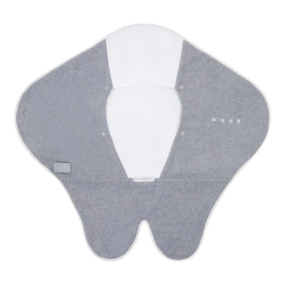 Purflo Cosy Wrap Travel Blanket 0-9 Months - Minimal Grey